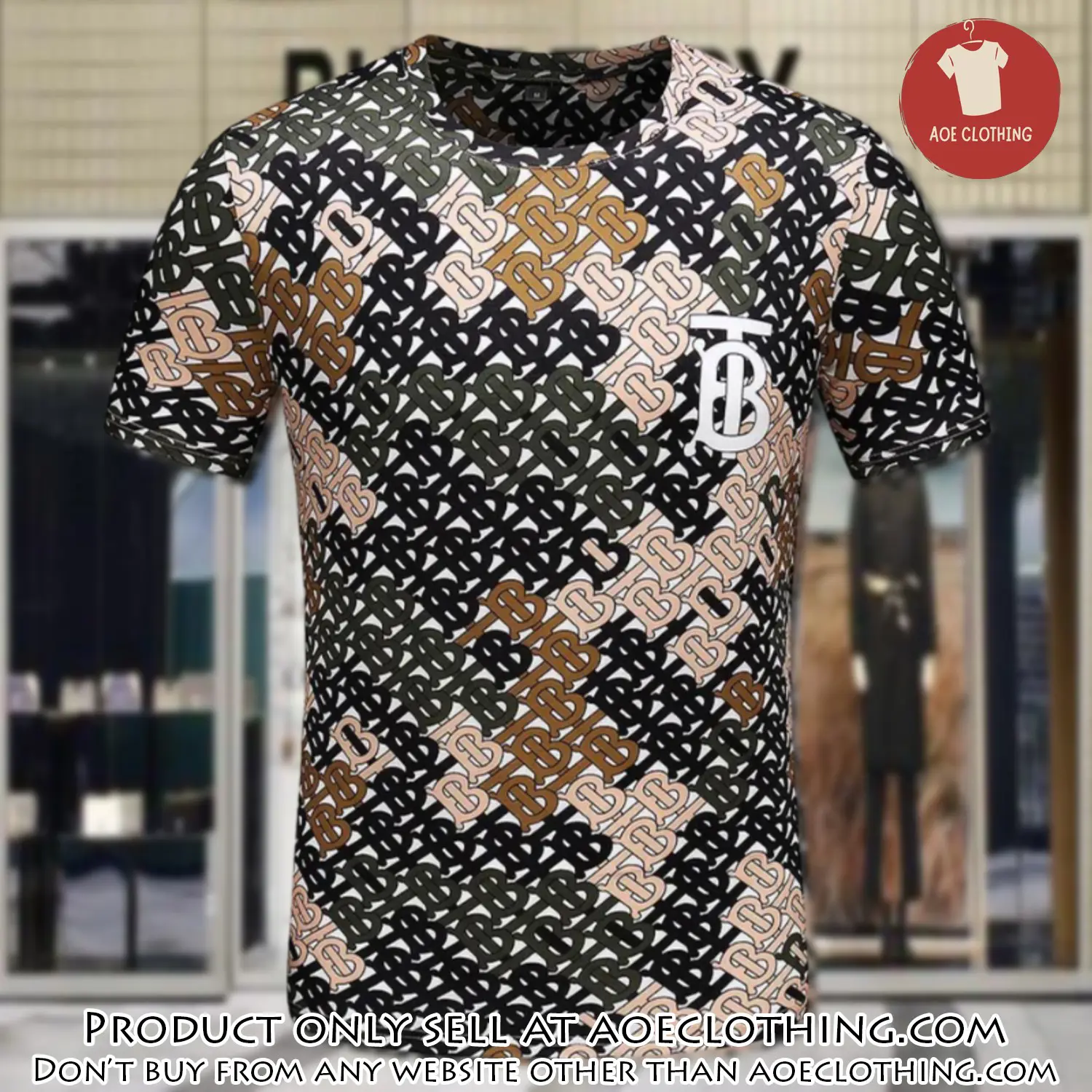 Burberry logo luxury brand premium unisex tshirt outfit for men women aoe1747652